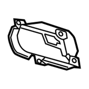 GM 22949964 Cover, Front Tow Hook
