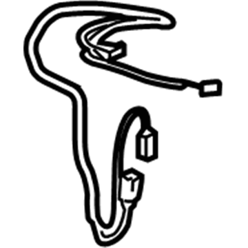 GM 25754874 Harness Assembly, Sun Roof Wiring