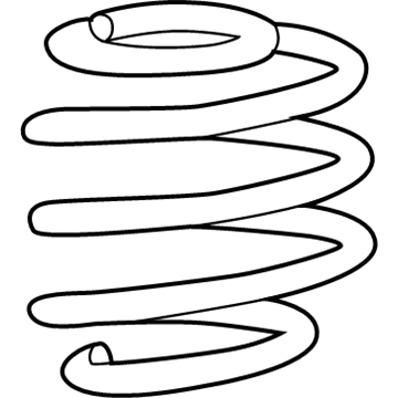 GM 84377780 Front Coil Spring