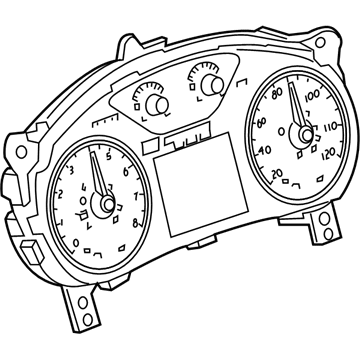 GM 84033924 Instrument Cluster Assembly