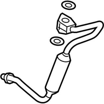GM 12639868 Pipe Assembly, Turbo Oil Feed (Lh)