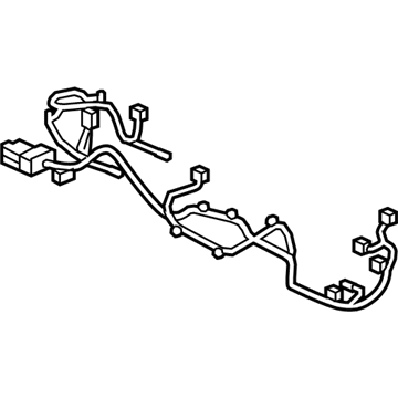 GM 25924633 Harness Assembly, Front Floor Console Accessory Wiring