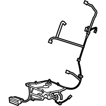 GM 20980750 Harness Assembly, Front Seat Wiring