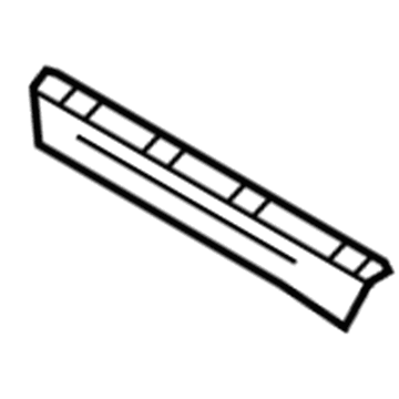 GM 94777508 Weatherstrip, Pick Up Box Liner Front