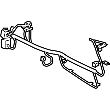 GM 23155253 Harness Assembly, Front Floor Console Wiring