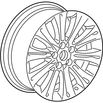 GM 22791064 Wheel Rim, 18X8