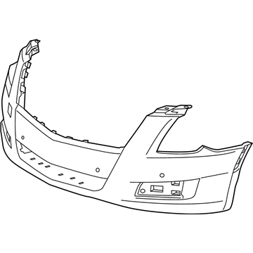 GM 22859817 Front Bumper Cover