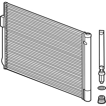 GM 20842140 Condenser Assembly, A/C
