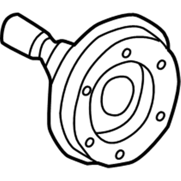 GM 26053318 Front Drive Axle Inner Shaft