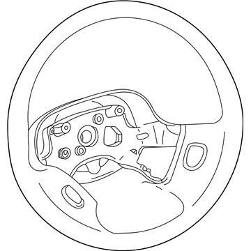 Saturn LW300 Steering Wheel - 2852488
