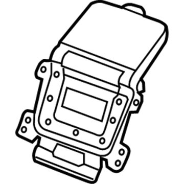 GM 23454765 Display Assembly, Video *Tan
