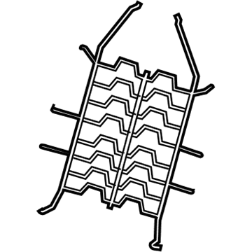 GM 95970364 Spring, Front Seat Back Cushion Pad Support Wire