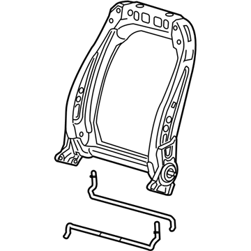 GM 13501092 Frame Assembly, Front Seat Back Cushion