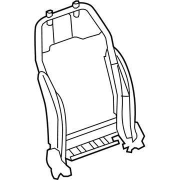 GM 25955769 Frame, Passenger Seat Back Cushion (Sub Assm)