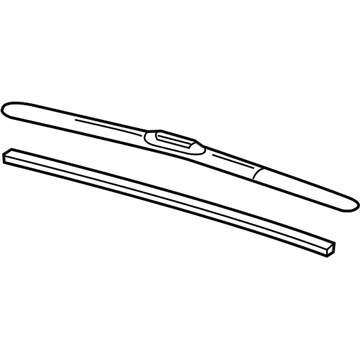 GMC Acadia Wiper Blade - 84586337