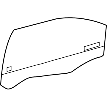 GM 22683747 Window Assembly, Front Side Door