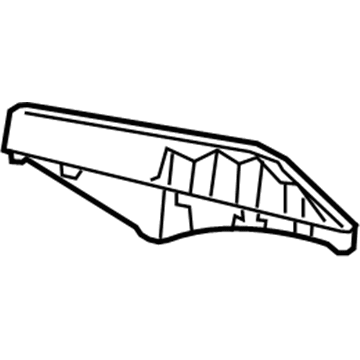 GM 23457620 Scoop Assembly, Quarter Panel Air *Velocity Yell