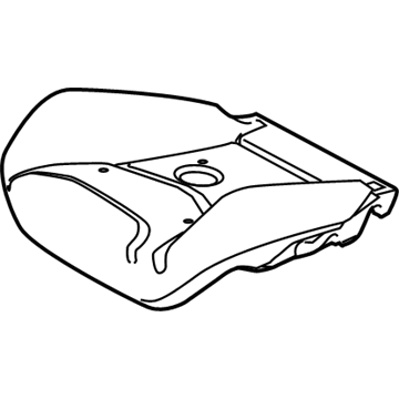 2014 Chevrolet SS Seat Cushion Pad - 92274638