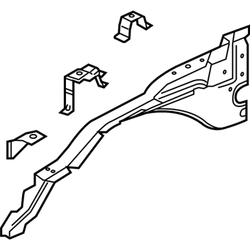 GM 90799937 Rail Assembly, Front Compartment Outer Side