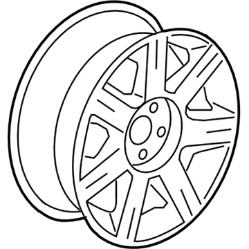 Cadillac DTS Spare Wheel - 9596588
