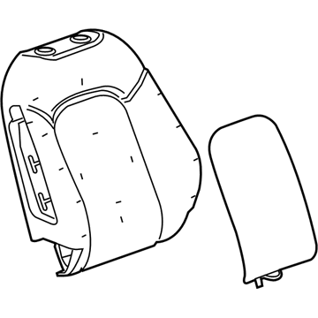 GM 94550580 Pad Assembly, Front Seat Back