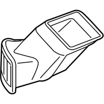 GM 22920715 Duct,Auxiliary Heater Air Outlet