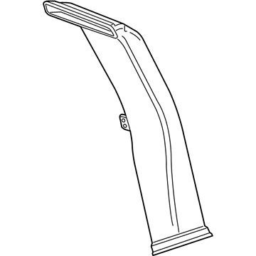 GM 23193342 Duct, Auxiliary A/C Air Lower