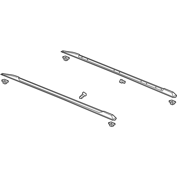 GM 84601087 Rail Assembly, Lugg Carr Si