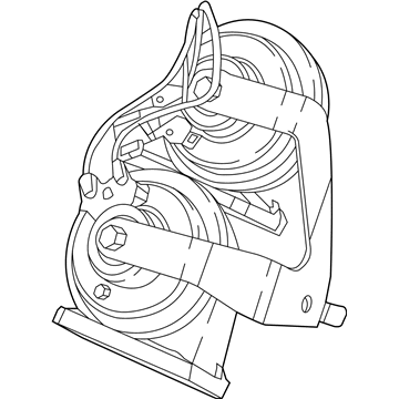 GM 13472523 Horn Assembly, Dual