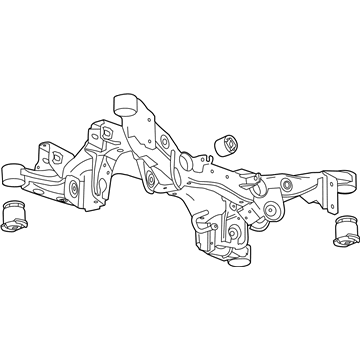 GM 22934603 Cradle Assembly, Rear Suspension