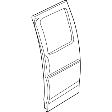 GMC Savana Door Moldings - 15960360