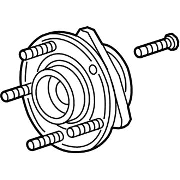 GM 13590795 Bearing Assembly, Front Wheel