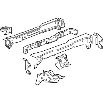 GM 25872116 Bar Assembly, Instrument Panel Tie