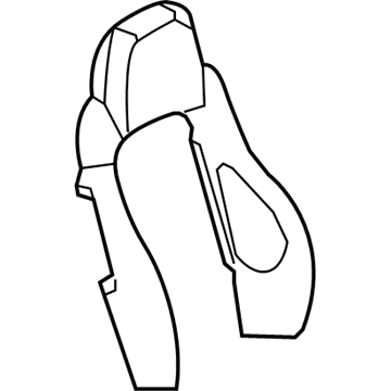 GM 19250443 Pad Asm,Passenger Seat Back Cushion Side Bolster