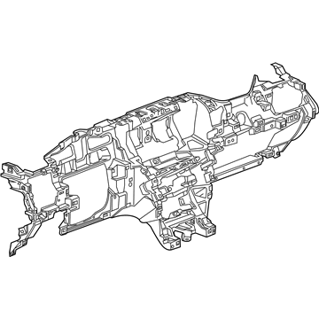 GM 23108165 Carrier Assembly, Instrument Panel