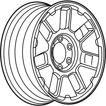 GM 9598475 Wheel Rim,18X7.5
