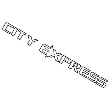 2017 Chevrolet City Express Emblem - 19317602