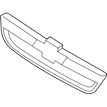GM 96648618 Cover,Radiator Grille Opening