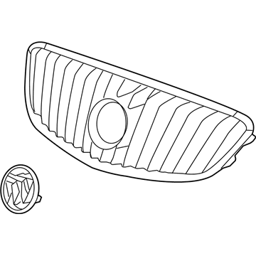 GM 90766426 Grille Assembly, Front Upper