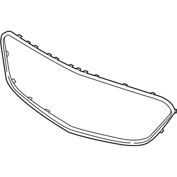 GM 13496183 Bezel, Front Grille Opening