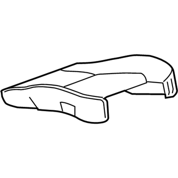 GM 22968596 Cover Assembly, Front Seat Cushion *Tan