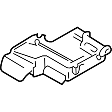 GM 91174884 Case,Heater Foot Duct (On Esn)