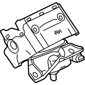 GM 23466348 Mount Assembly, Engine