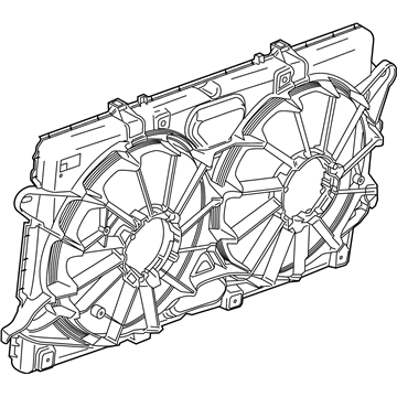 2021 GMC Sierra Fan Shroud - 84120130