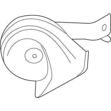 GM 42590153 Horn Assembly, Single (Low Note)