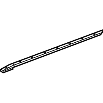 GM 23253587 Weatherstrip Assembly, Front Side Door Lower Auxiliary