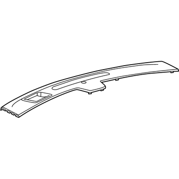 GM 23369356 Grille Assembly, Windshield Defroster Nozzle *Cocoa