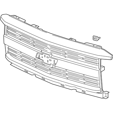 GM 23335299 Grille Assembly, Front
