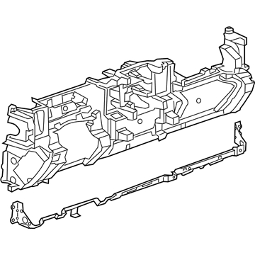 GM 84257230 Carrier Assembly, Instrument Panel