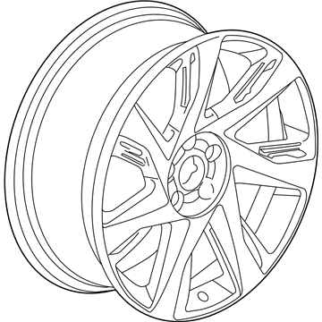GM 23273204 Machined Inch Wheel
